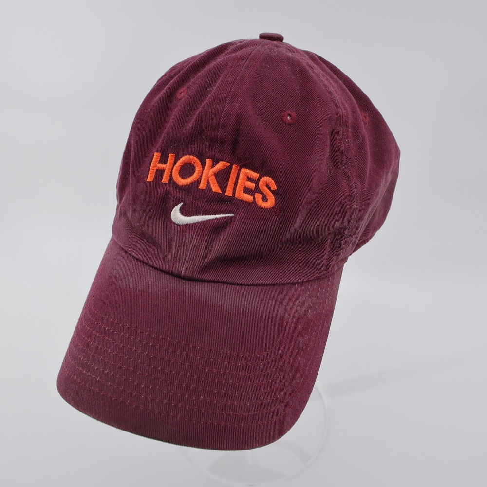 Nike Virginia Tech Hokies Heritage86 Adjustable Hat Maroon Unisex OSFM